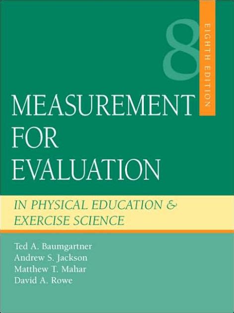 th?q=2024 Measurement for evaluation in physical education : review and  resource manual|Ted A Baumgartner